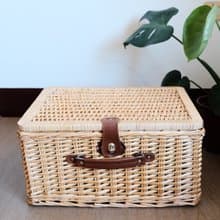 日本HUMMING BIRD藤編野餐套組