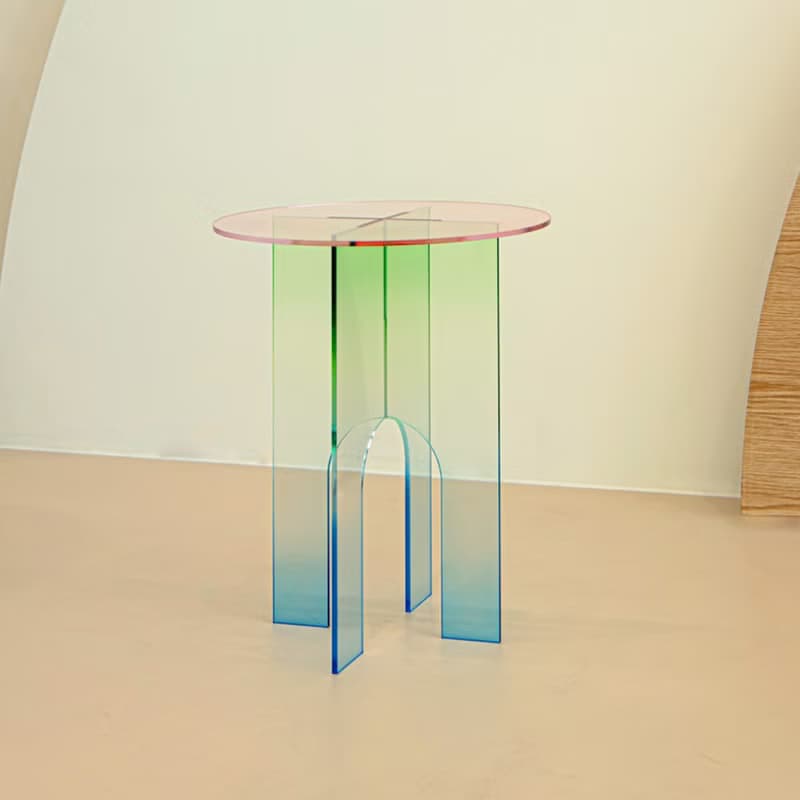 Acrylic side table