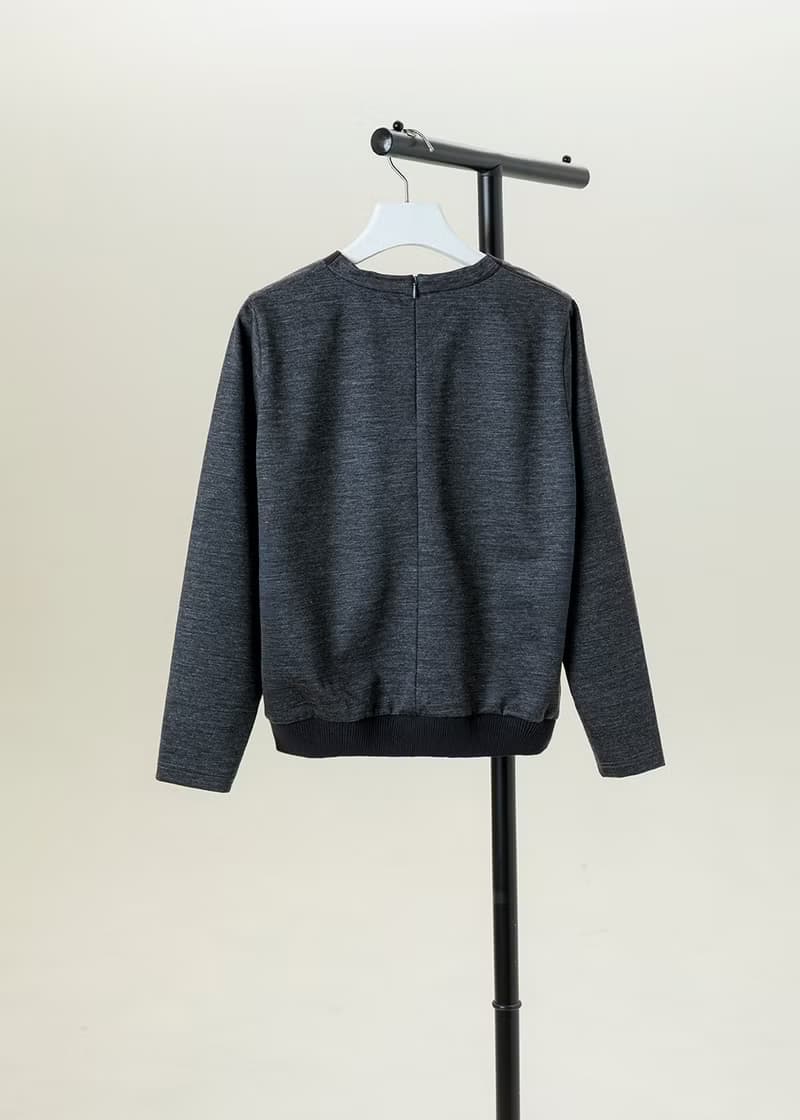 扭褶雕塑線條上衣