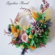 永生花小型花圈