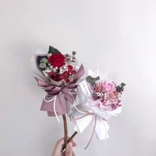 Flora Flower永生單支玫瑰-紅粉小玫瑰(2款)