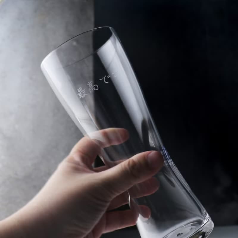 (單個價)【石塚硝子薄吹啤酒杯】日本aderia強化薄口啤酒杯
