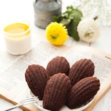 濃郁巧克力瑪德蓮12入#綿密濕潤#法式糕點#頂級法芙娜可可