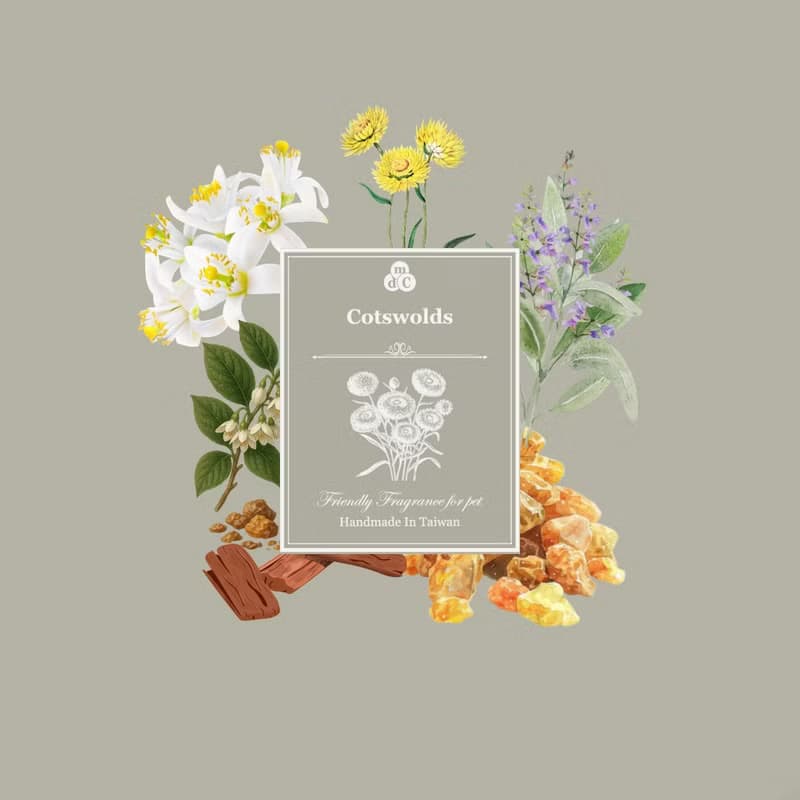 天然精油-寵物友善精油瓶-Cotswolds 科茲窩 (溫暖木質花香)-20ml