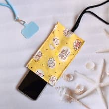 手機掛繩+保護套_速寫動物