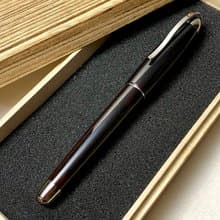 3952老山羊-那魯灣 黑檀木 高清高亮版 書法鈦尖系列鋼筆