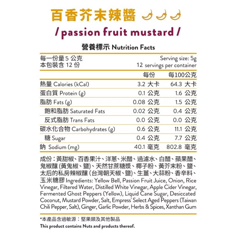 【端午送禮】無油低卡沾醬 - 火辣迷你辣醬組