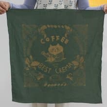 (JayeonStore Silk Screen Bandana Project) Coffee with good crema