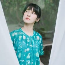 印花樂X連俞涵 透膚寬版上衣/閒暇時光/常磐松/山羌閱覽室