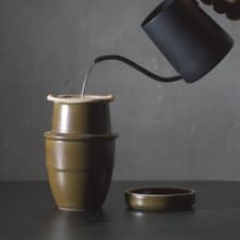 我的時間咖啡濾杯 soupir 本体 包括1個篩檢程式 便攜包