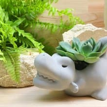 【訂製需等待】恐龍水泥盆 暴龍 三角龍 劍龍  交換禮物 聖誕禮盒