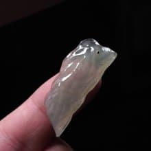 冰種翡翠隨形項鍊 | 天然緬甸玉翡翠A貨 | 送禮