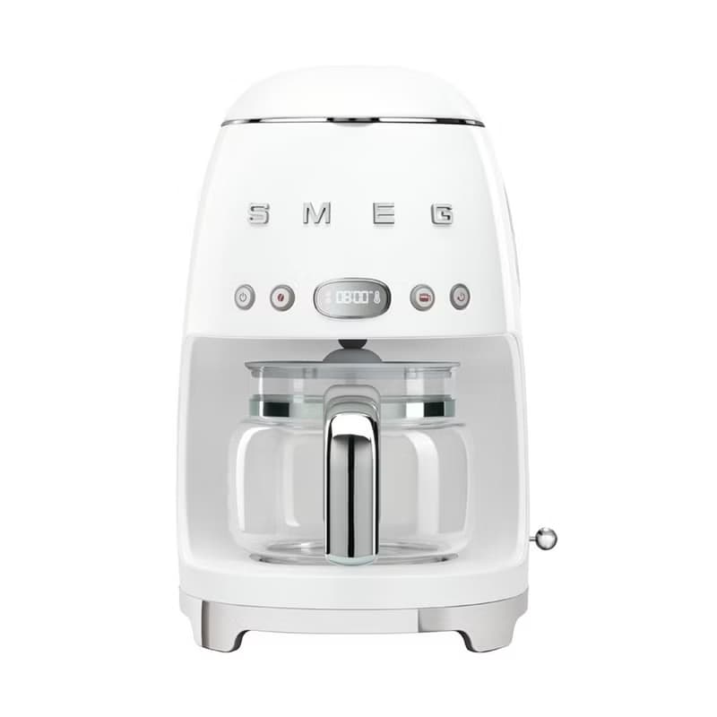 【SMEG】義大利濾滴式咖啡機-珍珠白