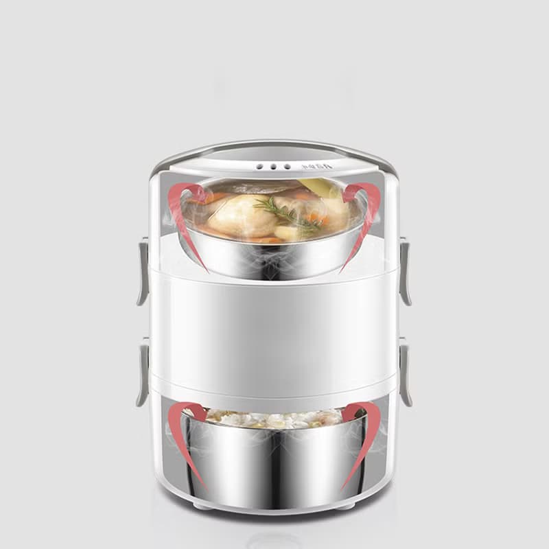 【免運特惠】OIDIRE多功能電熱飯盒上班族蒸煮熱飯神器