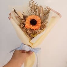 畢業禮物永生玫瑰向日葵太陽花束 情人節生日工商企業贈品課程