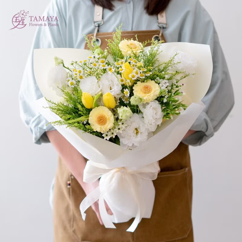 希望黃典雅花束