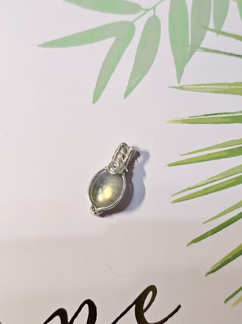 【葉綠舒手作】星光如幻 /金屬線編織/節日/禮物/飾品/項鍊/手作