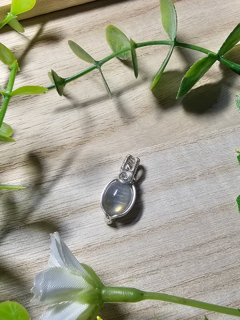 【葉綠舒手作】星光如幻 /金屬線編織/節日/禮物/飾品/項鍊/手作