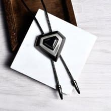 幾何系列 三角形 保羅領帶 Bolo Tie 領繩項鍊 金屬繩領帶 長項鍊