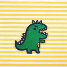 刺繡布貼 繡布燙 刺繡貼紙-可愛暴龍