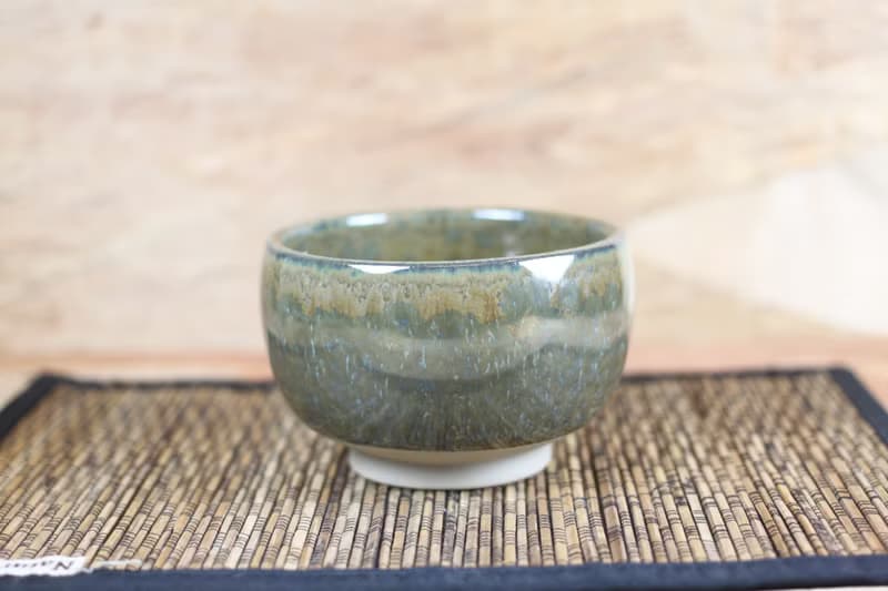 【送禮好物】苔紋釉 茶碗 鶯歌陶瓷名家葉敏祥手工作品