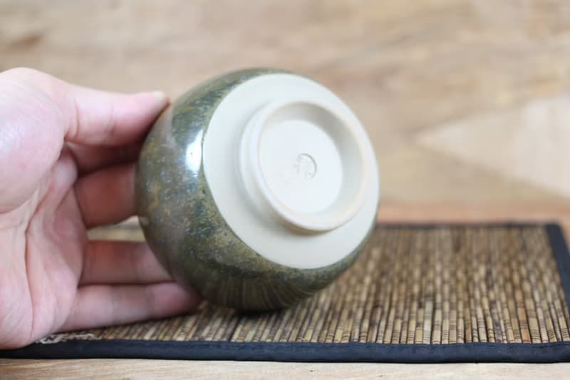 【送禮好物】苔紋釉 茶碗 鶯歌陶瓷名家葉敏祥手工作品