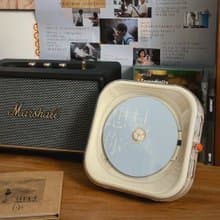 R400 CD player 高音質 果凍機 便攜式 藍牙 (白色/銀色/活力黃)