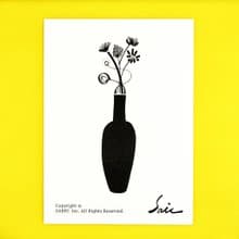 防水貼紙 機車貼紙 行李箱貼紙 花 花盆 花瓶 安全帽貼紙 悠遊卡