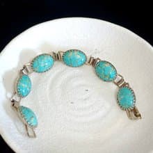 vintage jewelry  典雅仿綠松石 手鍊