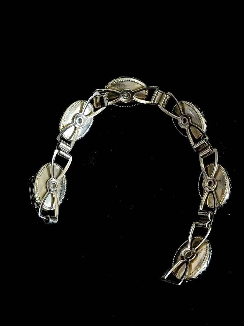 vintage jewelry  典雅仿綠松石 手鍊