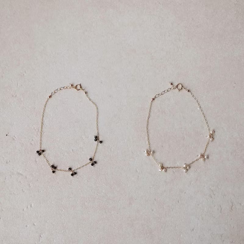 14kgf 三顆珠小巧手鍊