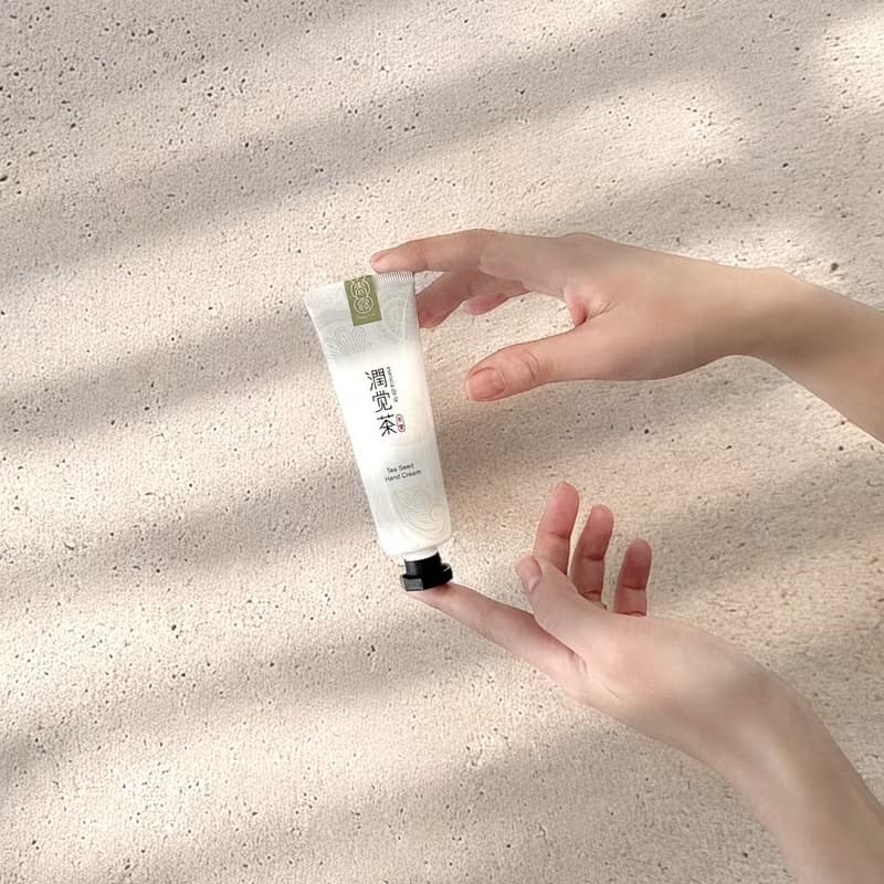 【茶寶 潤覺茶】四季春露茶籽保濕護手霜 50ml 全效呵護/交換禮物