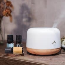 【香氛擴香】超音波香氛水氧機+任選精油10ml