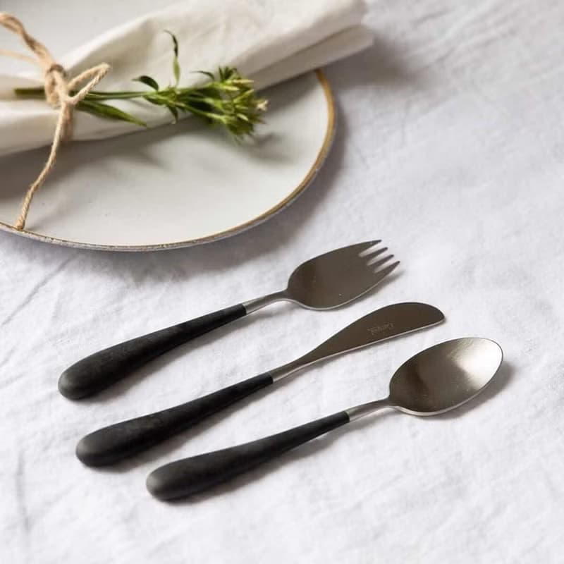 葡萄牙 Cutipol  ALICE 黑銀  兒童三件組