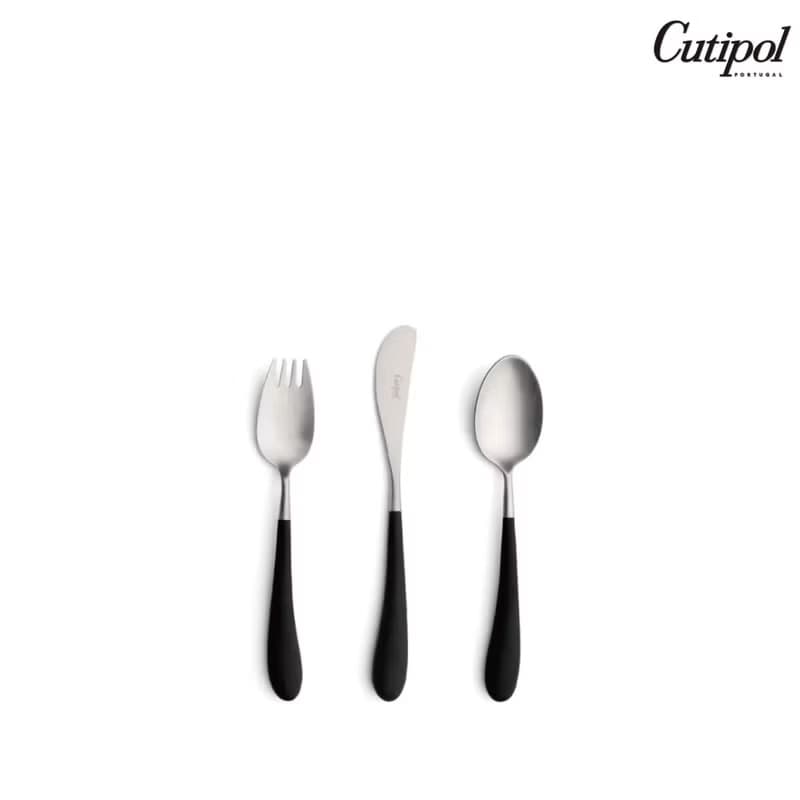 葡萄牙 Cutipol  ALICE 黑銀  兒童三件組