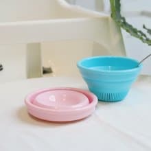 【dr.Si 矽寶巧】寶貝碗 矽膠碗 折疊碗