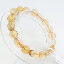 寶麗金珠寶-天然黃水晶手珠