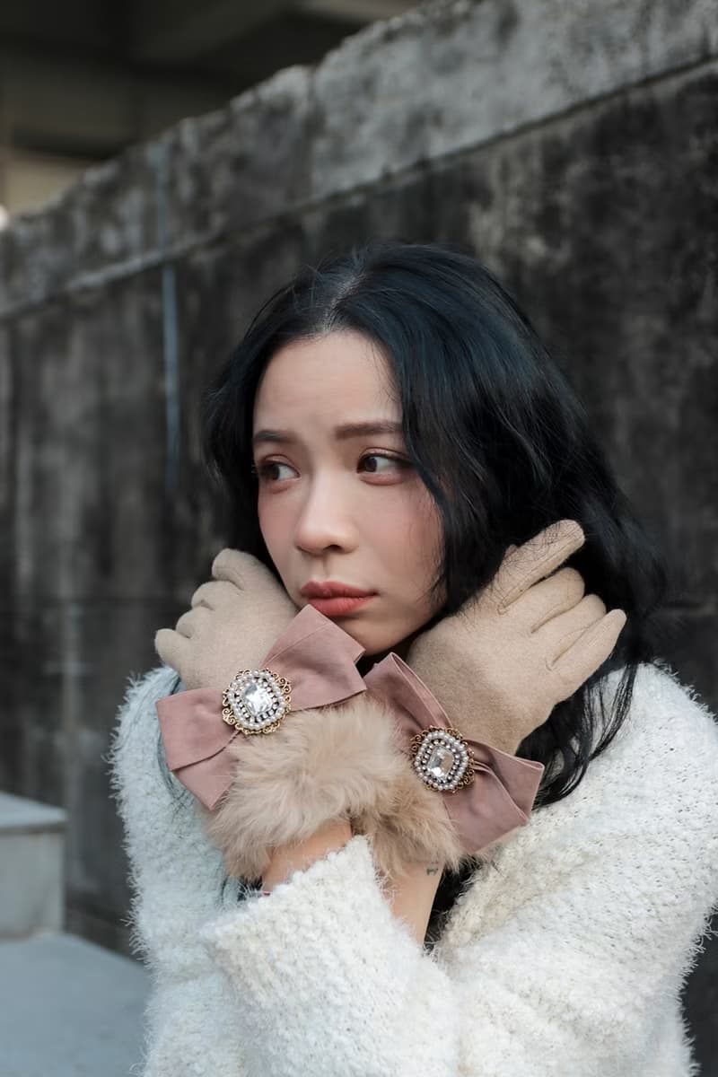 unni翩翩起舞羊毛手套(禦寒.保暖.) 保暖 禦寒 絨毛 擋風 gloves