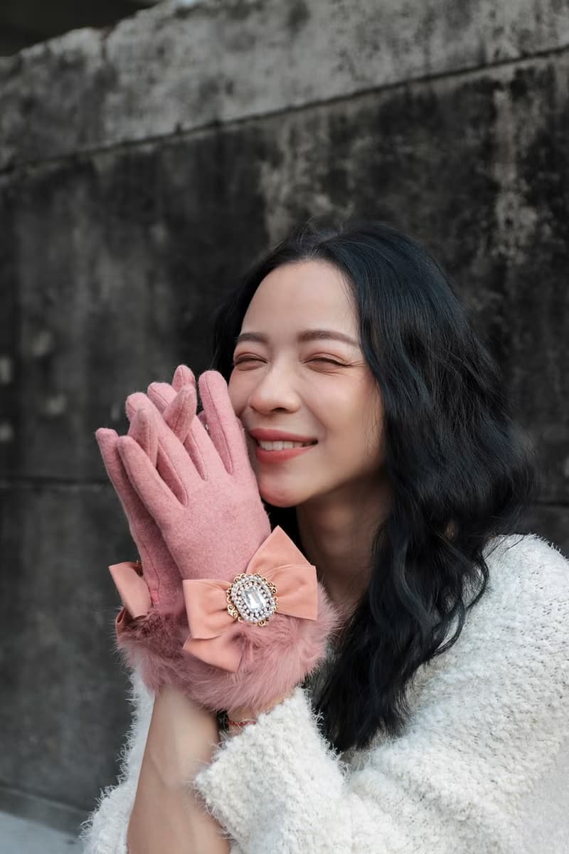unni翩翩起舞羊毛手套(禦寒.保暖.) 保暖 禦寒 絨毛 擋風 gloves