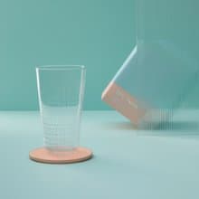 日月潭底泥人孔蓋杯墊及水杯套組 | 孔蓋款
