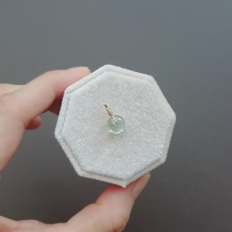 日常現貨 | 淨透糖果碧璽車輪珠 14K 包金項鍊 | 紅寶碧璽 淡粉綠