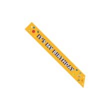 It's My Birthday Sash / Yellow