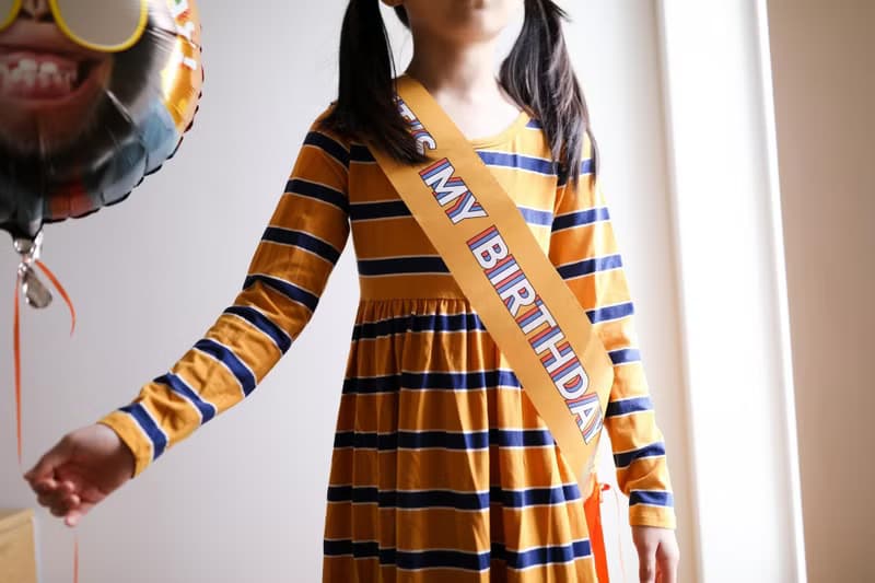 It's My Birthday Sash / Yellow