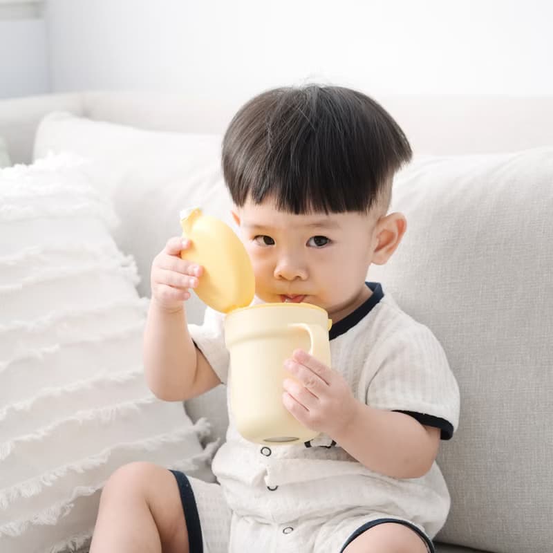 Soufflé 吸管型抗菌不鏽鋼學習杯 | 首創採用304L不鏽鋼