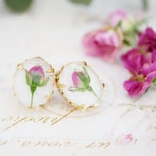 ミニ薔薇 ローズピアス