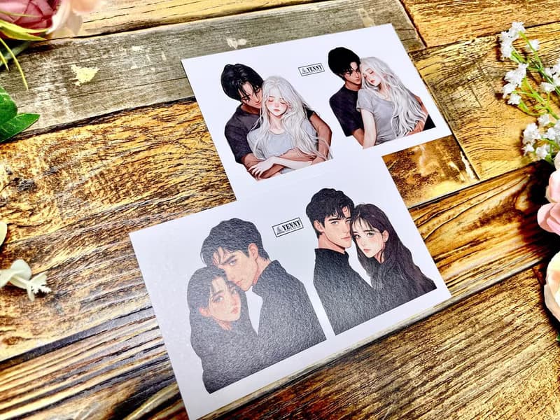 (special paper 2 types 3pcs  all SET)  couple 202503