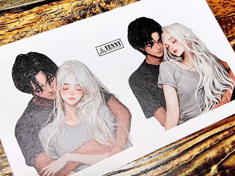 (special paper 2 types 3pcs  all SET)  couple 202503