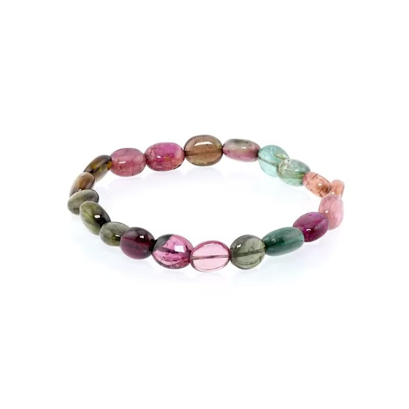 寶麗金珠寶-天然彩色糖果碧璽手鍊