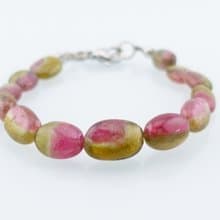 寶麗金珠寶-天然西瓜碧璽手鍊