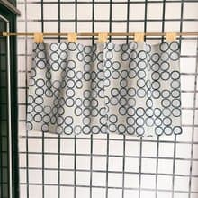 日系短門簾 / 巧克力圈圈餅乾 兩色